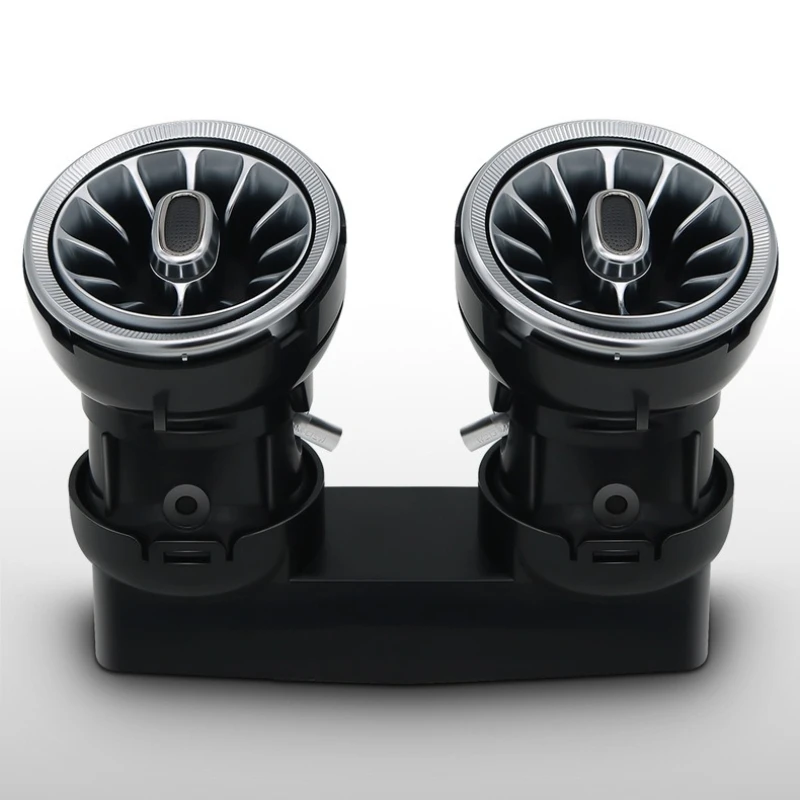 It is suitable for Mercedes-Benz turbo luminous air outlet E300E260E200E350 modified parts for automotive ambient lighting