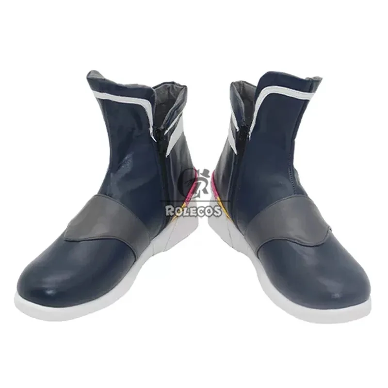 

2025 yiyi ROLECOS LOL Heartsteel Cosplay Kayn Flat Heel PU Leather Christmas Men Halloween Male Shoes