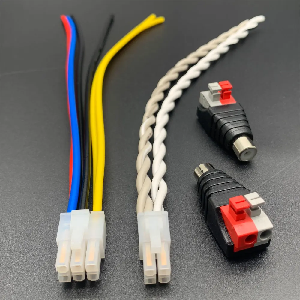 4 6 Pin Car Amplifier Power Speaker Input Cable For Pioneer TS-WX200A TS-WX75A TS-WX505A TS-WX22A TS-WX33A TS-WX44A TS-WX707A view 5