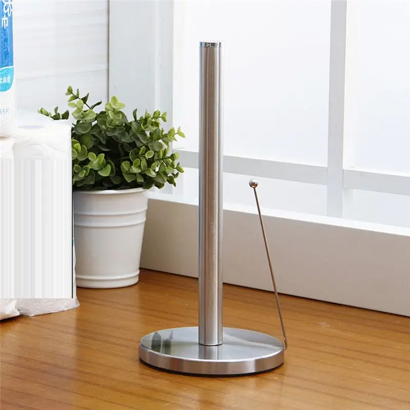 A15F-Kitchen Paper Towel Holder Restaurant Paper Roll Holder Vertical Plastic Wrap Holder Paper Roll Holder