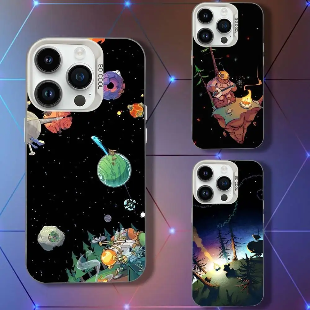 

Game O-Outers W-Wilds Phone Case For iPhone 16,15,14,13,12,11,Pro,XS,Max,Plus,Mini,SE White Candy Matte Shockproof Cover