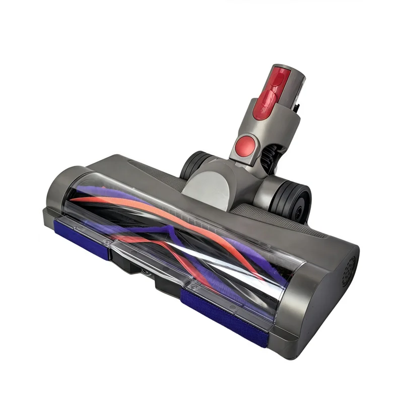 Cabeça de escova de piso de liberação rápida estável para aspirador de pó dyson v7 v8 v10 v11 v15 com faróis de led para tapetes de madeira