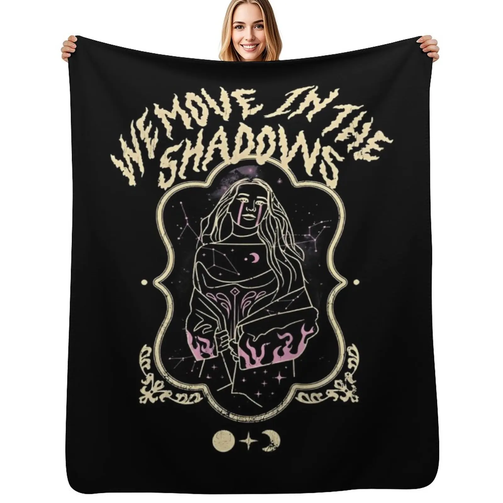 

charlotte dobre merch Throw Blanket Beautifuls Soft Plaid for winter Luxury Brand Blankets