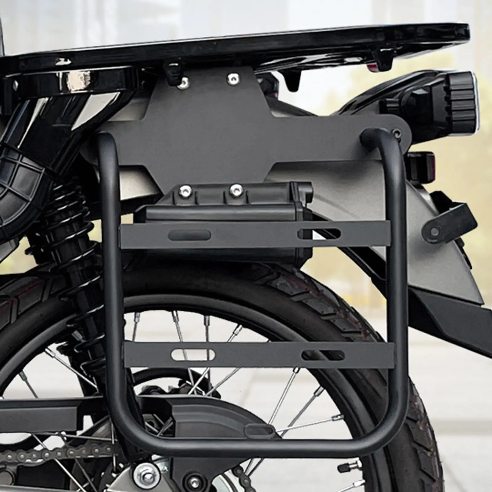 Support de sacs latéraux de moto, Support de sacoche pour Honda CT125, ajustement universel, accessoires en aluminium durables