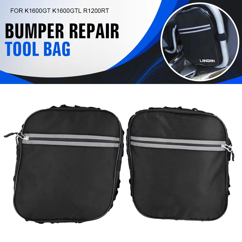 

Motorcycle Waterproof Tool Storage Bags For BMW R 1200 RT R1200 Bumper Frame Bag K 1600 K1600 GT GTL K1600GT K1600GTL R1200RT