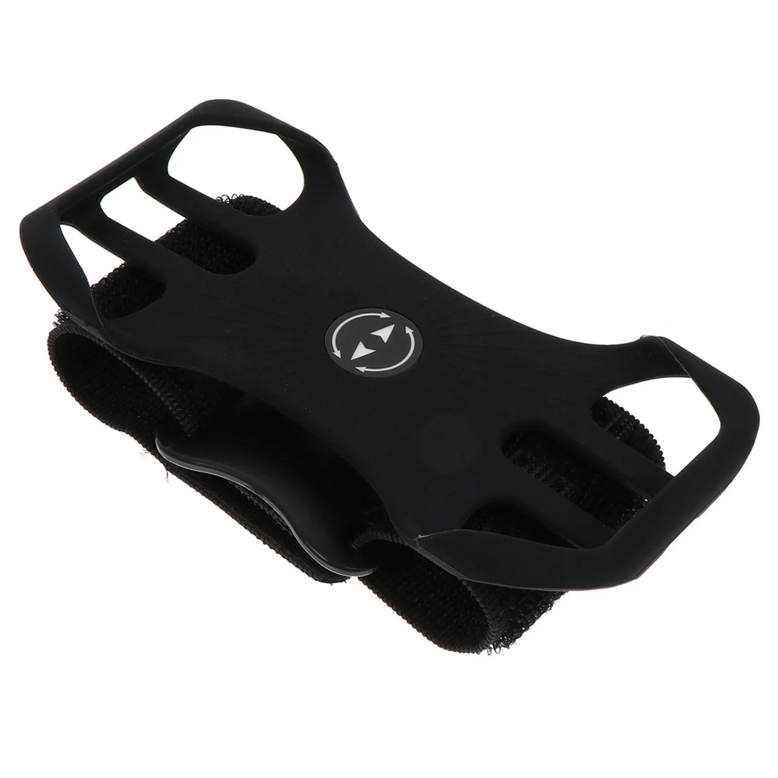 1Set Sports Phone Arm Bag Black Detachable Rotating Wristband Breathable Lightweight Running Biking Gym Outdoor Arm Case Holder