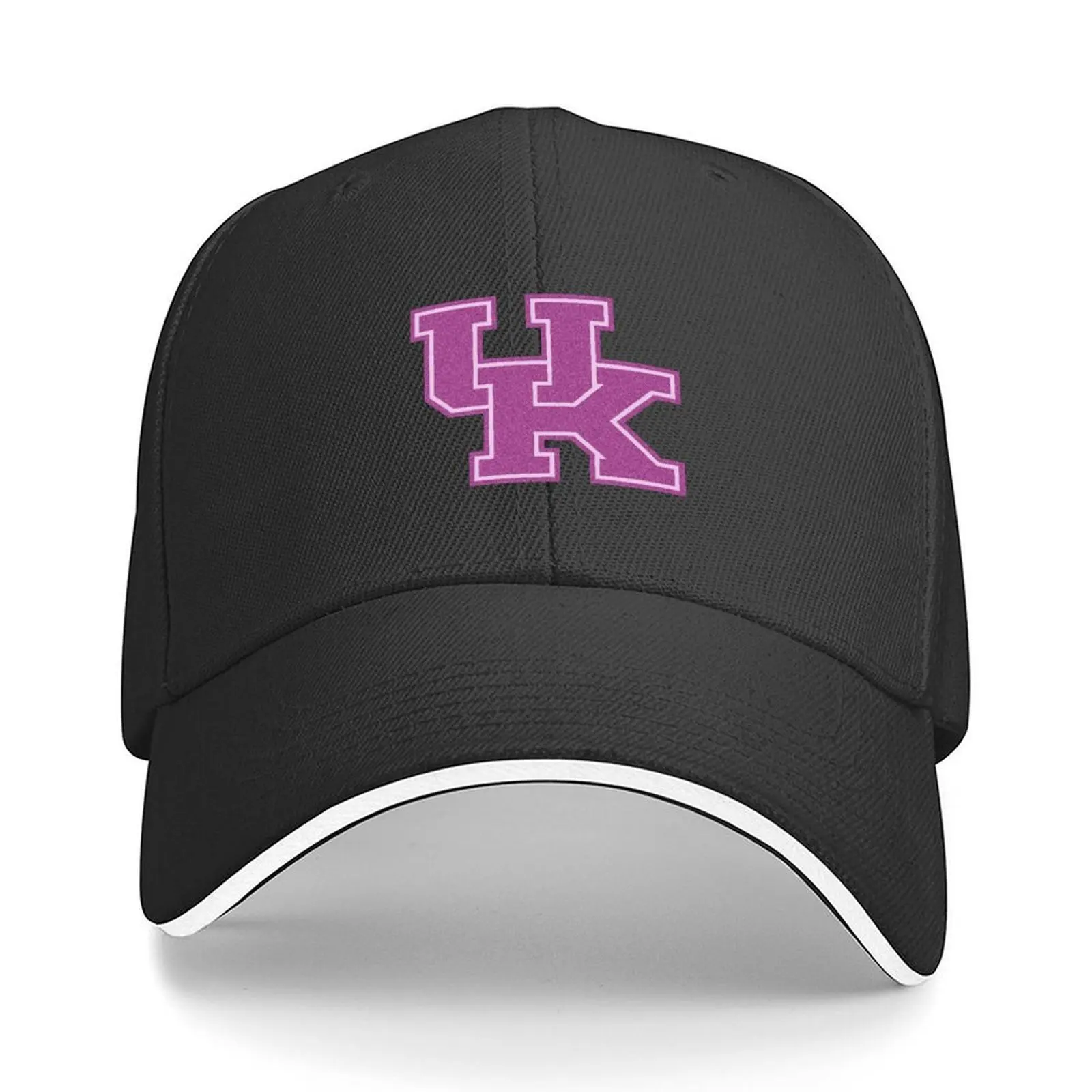 

University of Kentucky Pink Logo Baseball Cap Rave Custom Cap Bobble Hat Uv Protection Solar Hat Hats For Women Men's