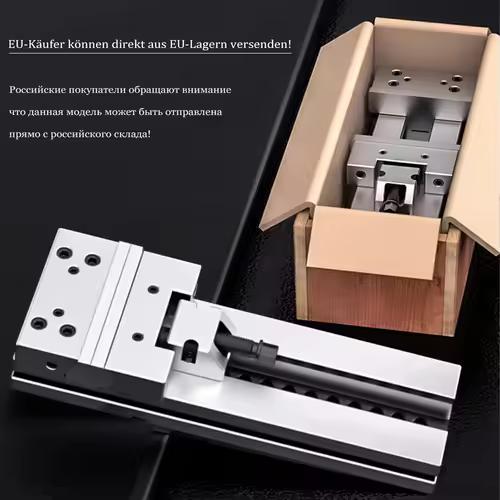 GT100x100 & GT125x150 Machine Vise 4/ 5inch Precision Desktop Vise For CNC machining center lathe and milling machine - Image 2