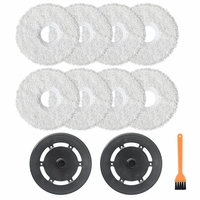 11Pcs For Ecovacs Deebot X1 Omni Mop Holder Accessories X1 TURBO Robot Vacuum Cleaner Mop Cloth Replacement Spare Parts