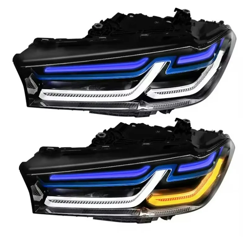 Upgrade New Style G30 G31 LED Headlight for BMW 5 Series 520i 525i 528i 530i 540 Front Light  2018-2023 Plug and Play Head Lamp