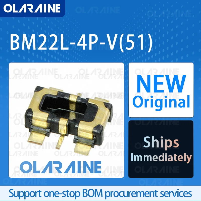 

50/200/500Pcs BM22L-4P-V(51) 100% brand new originalLayered connector