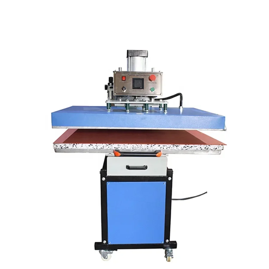 

32" x 40" Garment printing sublimation push out single table pneumatic heat press machine for aluminum sheet sublimation