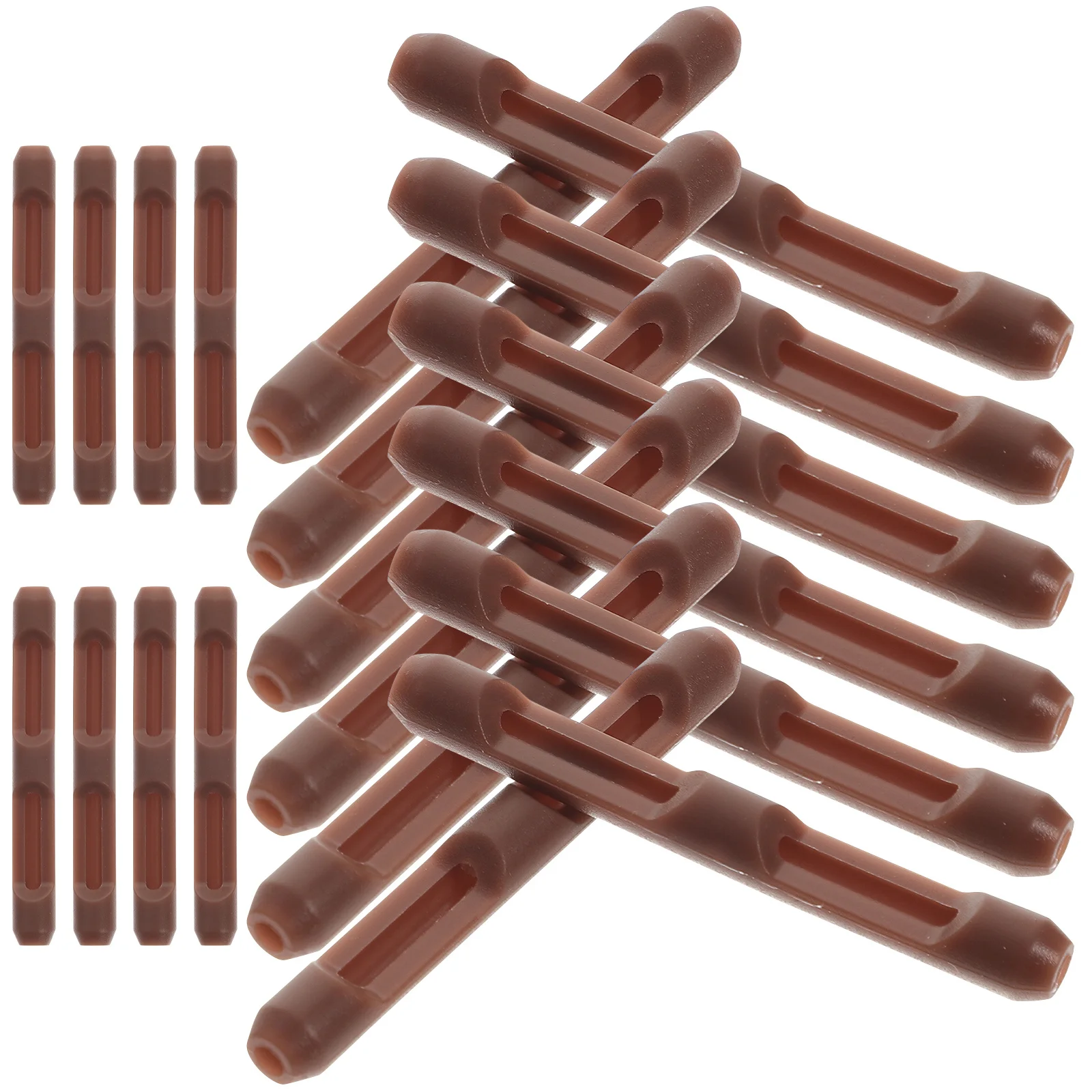 10 paia di occhiali in silicone, coupon auricolari, manicotti antiscivolo per occhiali, per accessori per attività all'aperto