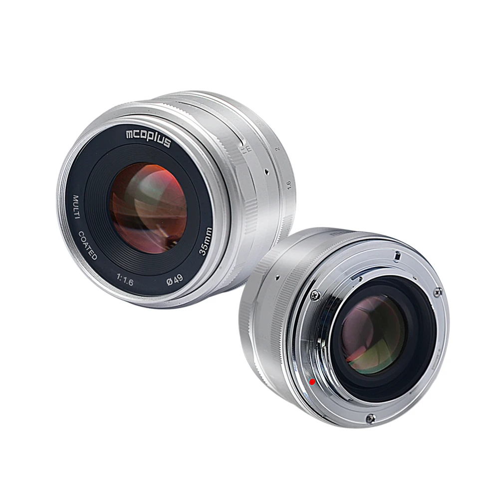 ソニーEマウント用 Mcoplus 35mm f1.6 APS-C マニュアルフォーカス プライムレンズ A5000 A5100 A6000 A6300 A6400 A6500 NEX-3 NEX-3R NEX-5T ZV-E10対応