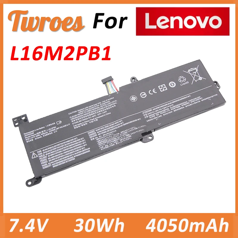 

L16L2PB1 30Wh 4050mAh Laptop Battery For Lenovo Ideapad 320-15IKB -15IAP -15AST -15ABR -14ABR 520-15IKBR 330-15ICN L16M2PB1