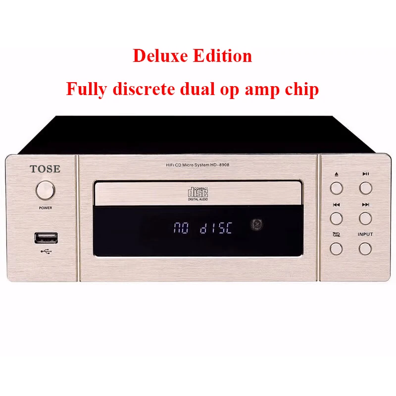 Nobsound Professioneller Enthusiasten-CD-Player, kabelloser Bluetooth-Heim-HIFI-Audio-Player, verlustfreie Dekodierung, CD-Player mit Fernbedienung 4