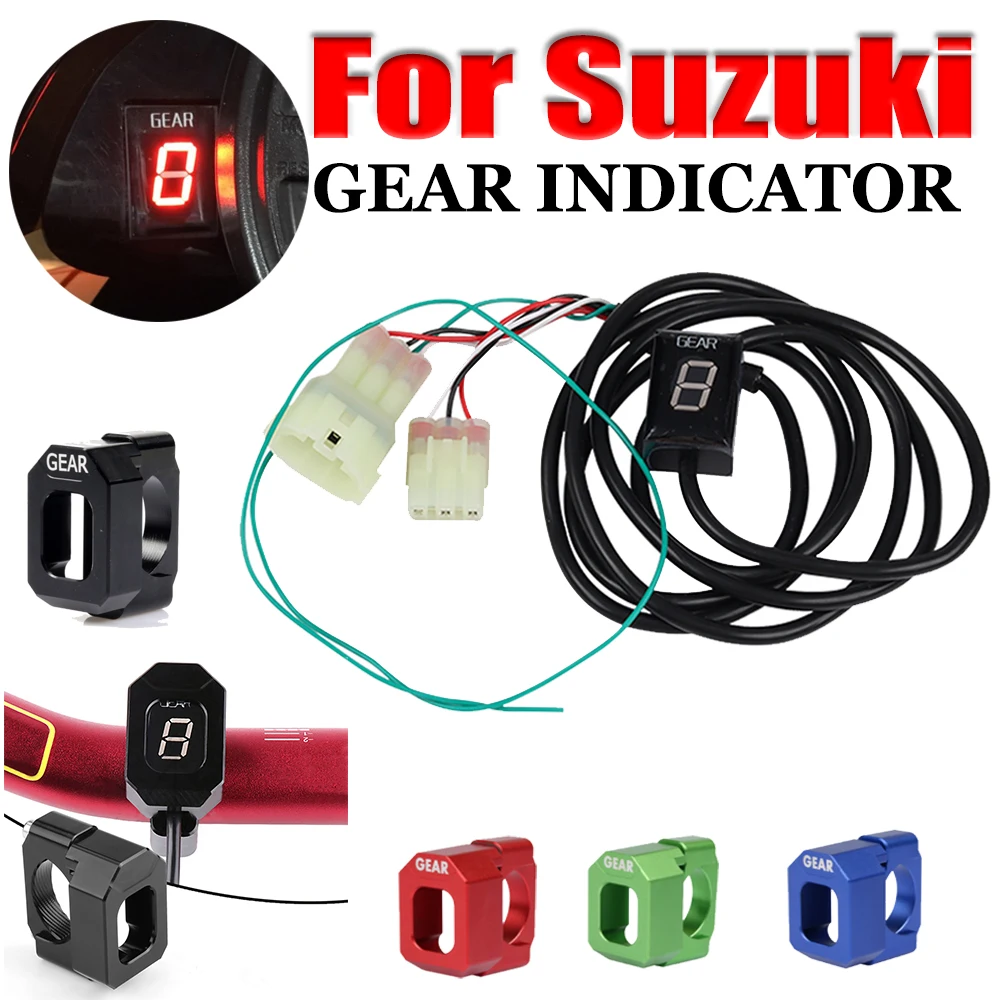 

For Suzuki VL1500 VZR1800 Boulevard c90 GSX1000F GSX1400 GSXR1000 GSX 1000F 1400 Gear Indicator Motorcycle Speed Display Meter