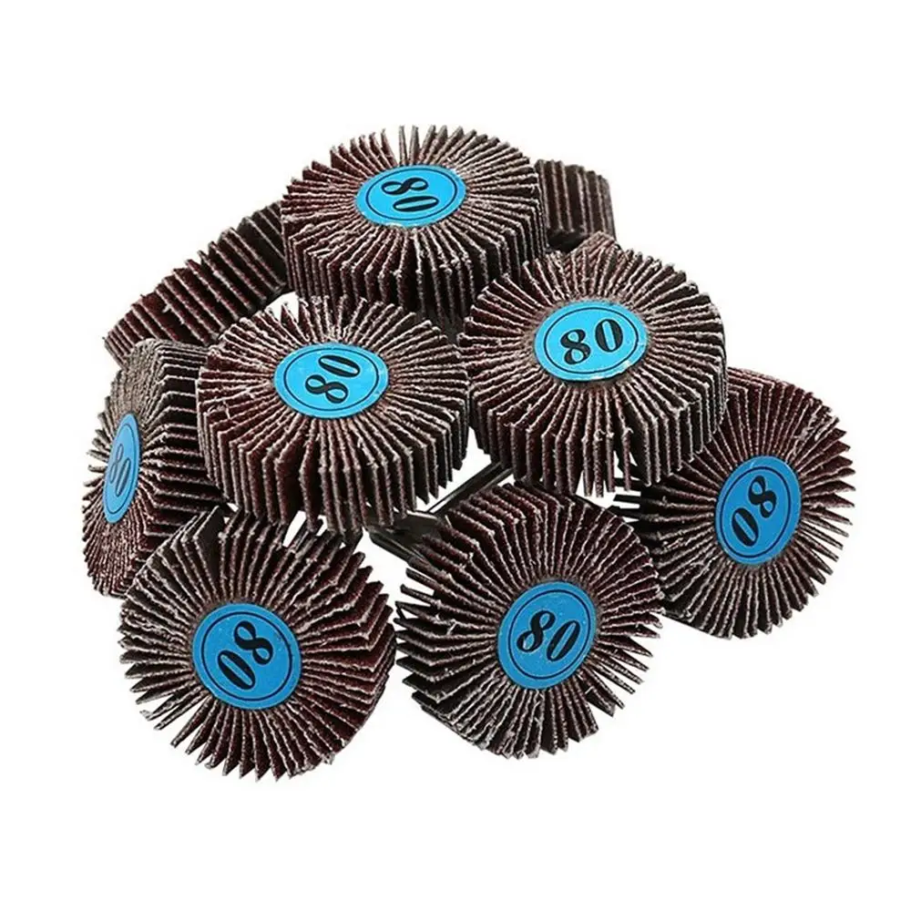 1~5PCS Sandpaper Sanding Flap Wheels Sanding Disc Set Shutter Polishing Wheel For Rotary Power Tools For Dremel Accessories