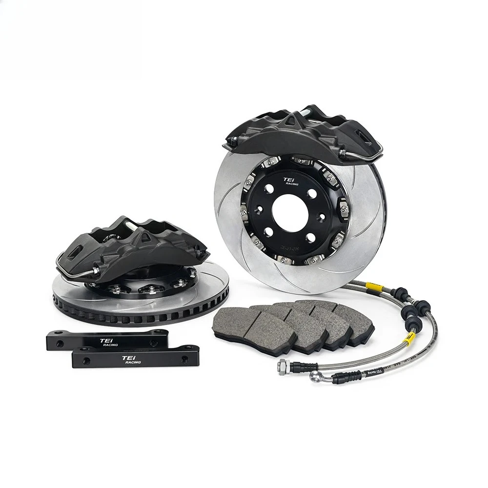 

TEiRacing P41-super Big Brake Kit Front 4 Pot Caliper with 286/296 mm Disc Rotor Auto Brake System For 15/16 Inch Rim Car Model