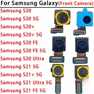 Kamera Selfie untuk Samsung Galaxy S20+ S21+ S20 S21 FE Ultra 5G G980 G981 G985 Modul Kamera Depan Depan Menghadap Suku Cadang 10 kamera belakang ultra s21 penjualan terbaik - №