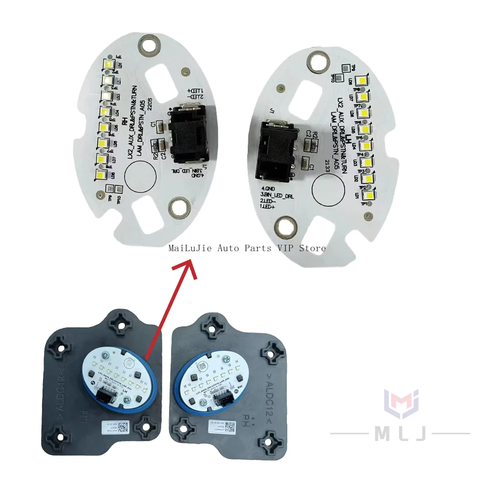 

Suitable for 2020-2022 Hyundai Palisade Original Equipment Manufacturer LED DRL Daytime Running Light Turn Signal Module Bulbs
