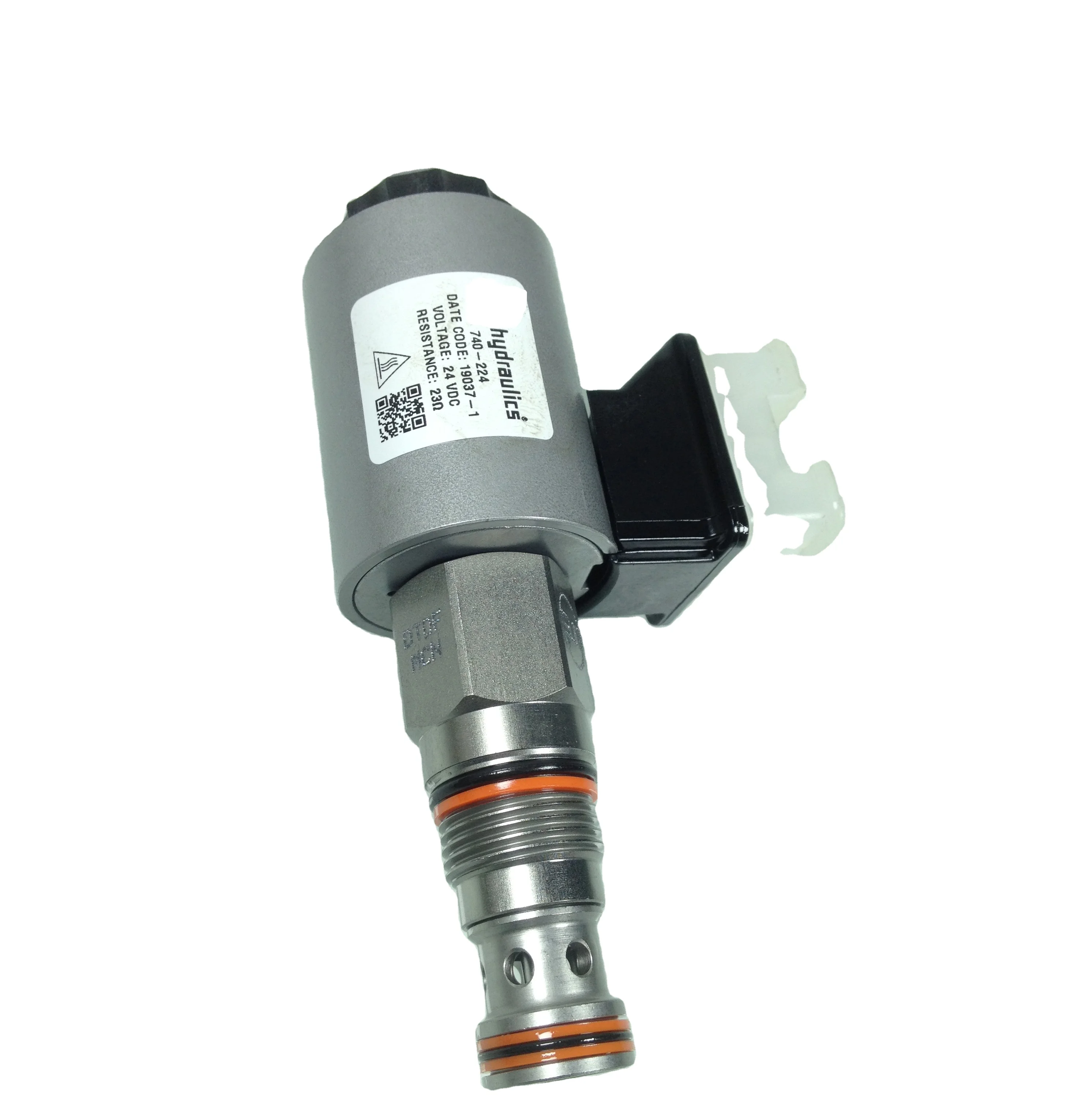 Poppet Normally Closed 2 Position 2 Way Solenoid Leakless Double Lock DTDAXCN High Pressure Threaded Cartridge Hydraulic Valve