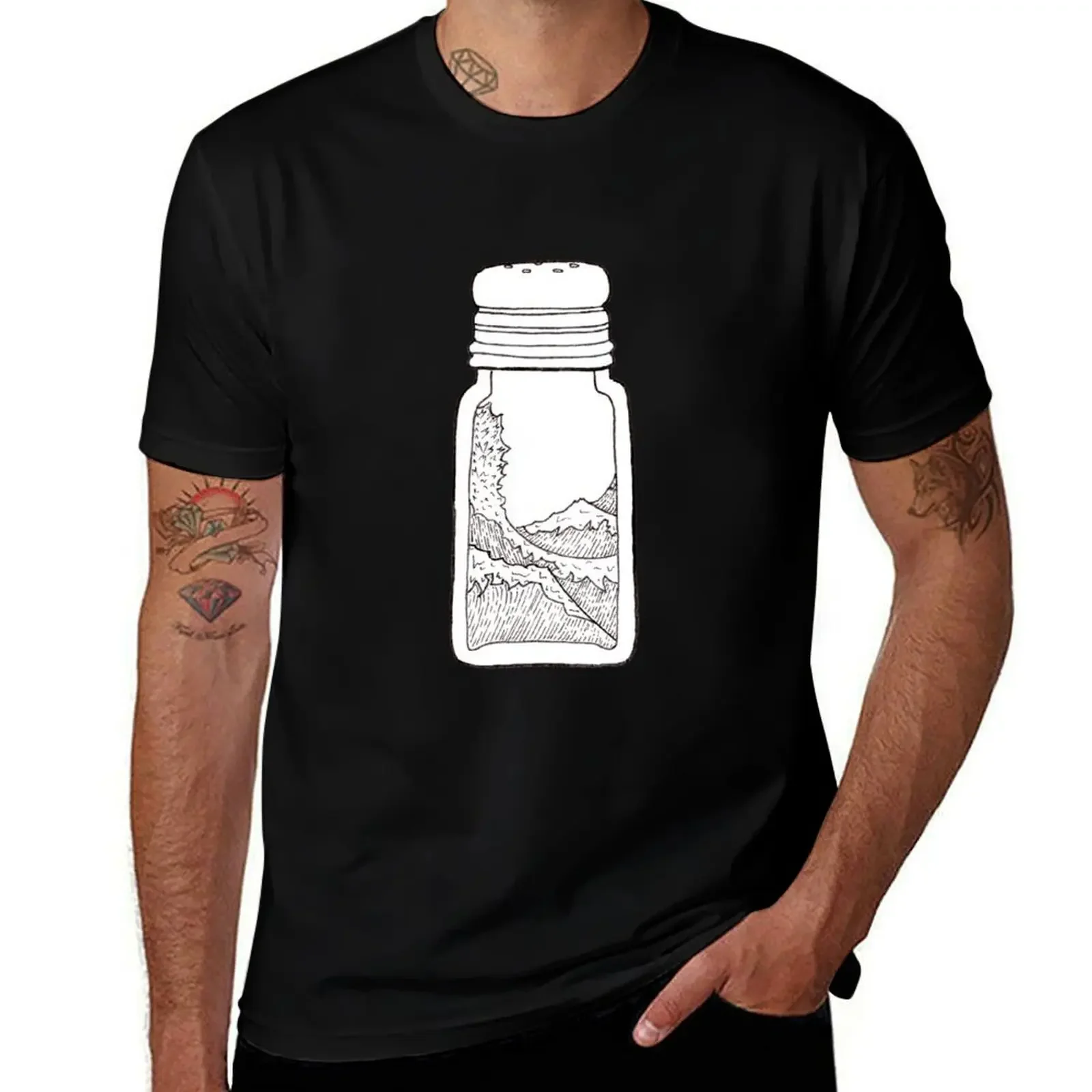 

Salty T-Shirt designer shirts graphic t shirt vintage Men's t-shirt