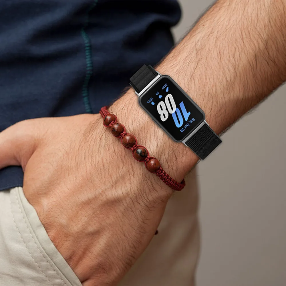 Correa de tela trenzada de nailon transpirable para Samsung Galaxy Fit3, accesorios para SM-R390, 1 unidad