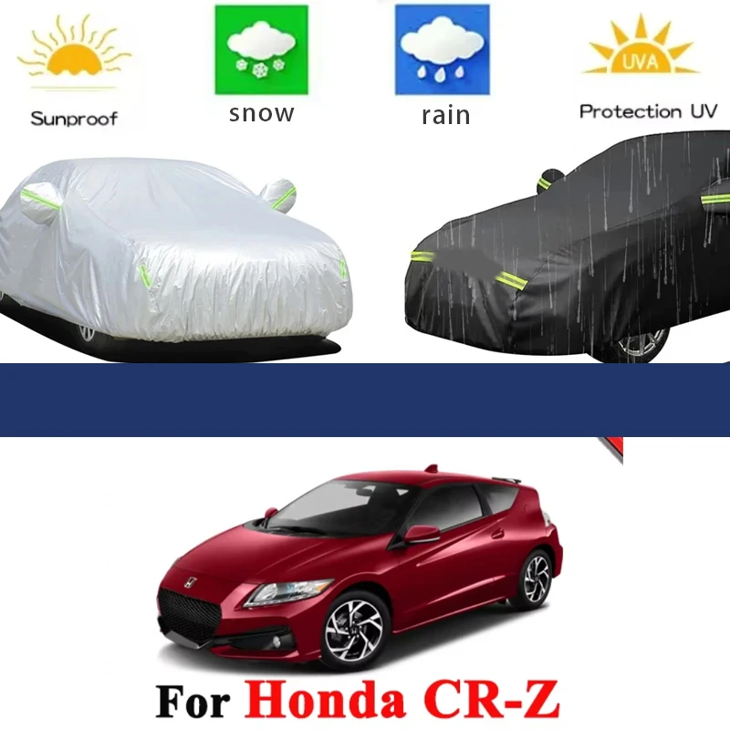 

For Honda CR-Z ZF Covers 2010-2016 Full Car Covers Outdoor Sun Anti UV Rain Snow Dust Protection Oxford Cloth Accessories