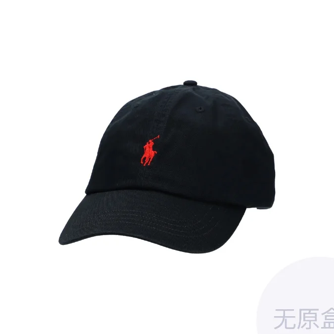 Polo Ralph Lauren Cotton Twill Baseball Caps Unisex Black 7105485240