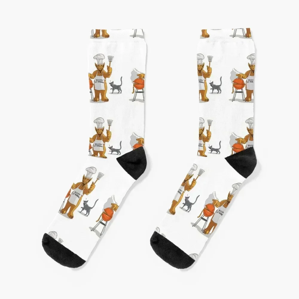 ALF - Delicious cat Socks cycling funny gift new year kids Socks Male Women's