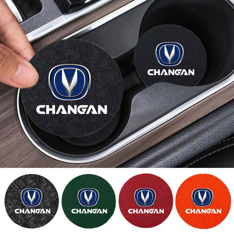 Car nice non-slip water coasters For Changan CX70 CS55 CS75 Plus CS35 CS95 Filter Bunper CS15 Alsvin Eado CX20 car Accessories