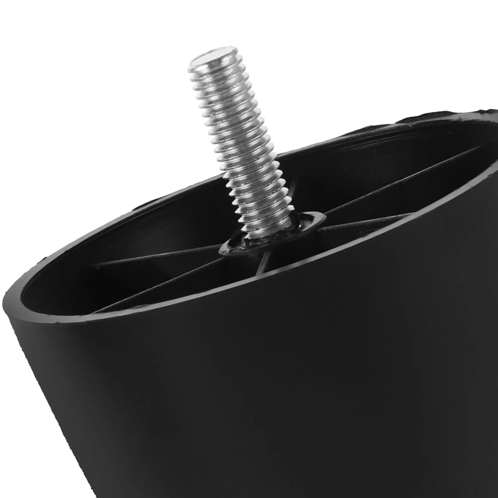 

8 шт. пластиковых круглых ножек для мебели: сменные опоры для стульев, столов, шкафов, комодов – для устойчивости и бесшумного перемещения, для дома