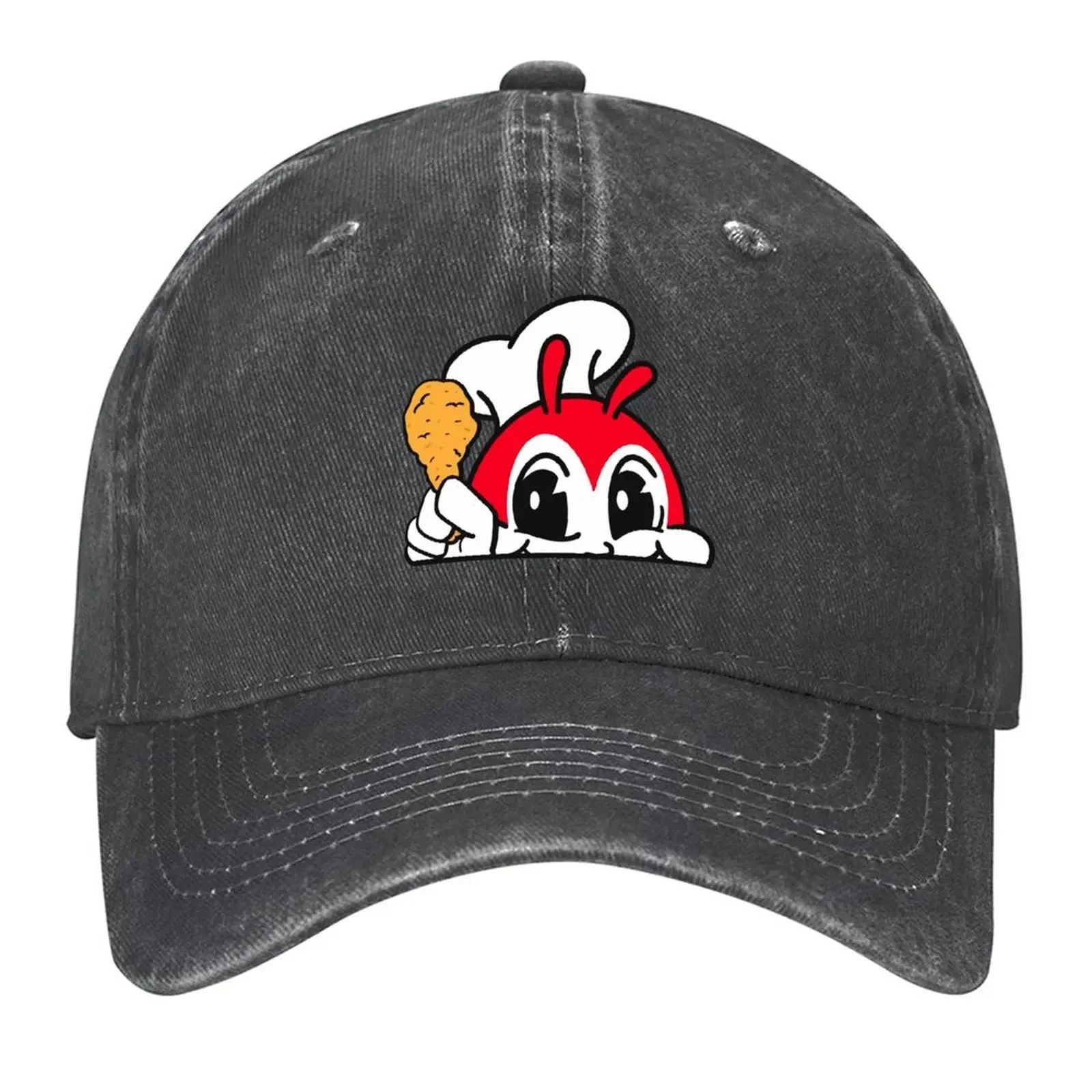 New JOLLIBEE PEEKING CUTE CHICKEN JOY FILIPINO STICKER Baseball Cap fun hats Brand Man cap Sports Cap Women's Beach Men's