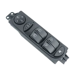 Master electric Power Window Control Switch for Mercedes Benz Viano Vito W639 A6395451313 ABS Car Black Window lock button