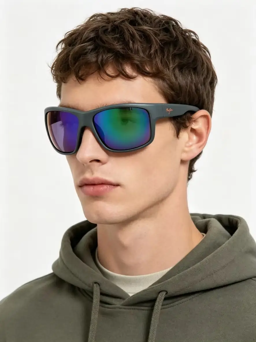 AliExpress mauijim Maui Jim Fashion Polarized Sunglasses Beach Vacation High Quality Glasses Outdoors Cycling Fishing Surf Sports Glasses