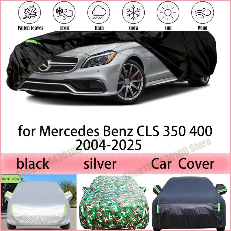 

Waterproof Car Covers for 2004-2025 Mercedes Benz CLS 350 400 Car Cover Waterproof All Weather Outdoor Full Car Sun Protection
