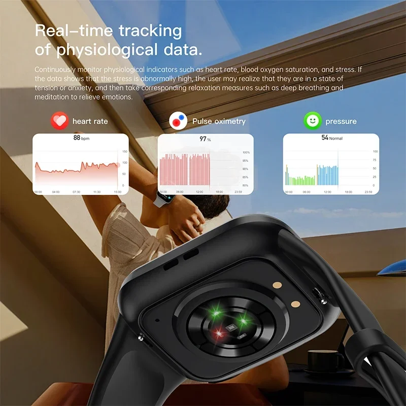 Luxury Electronics Smartwatches Fitness Tracker BT Call Smart Band Heart Monitor Sport Wrist Watches for Man Woman Android 2026