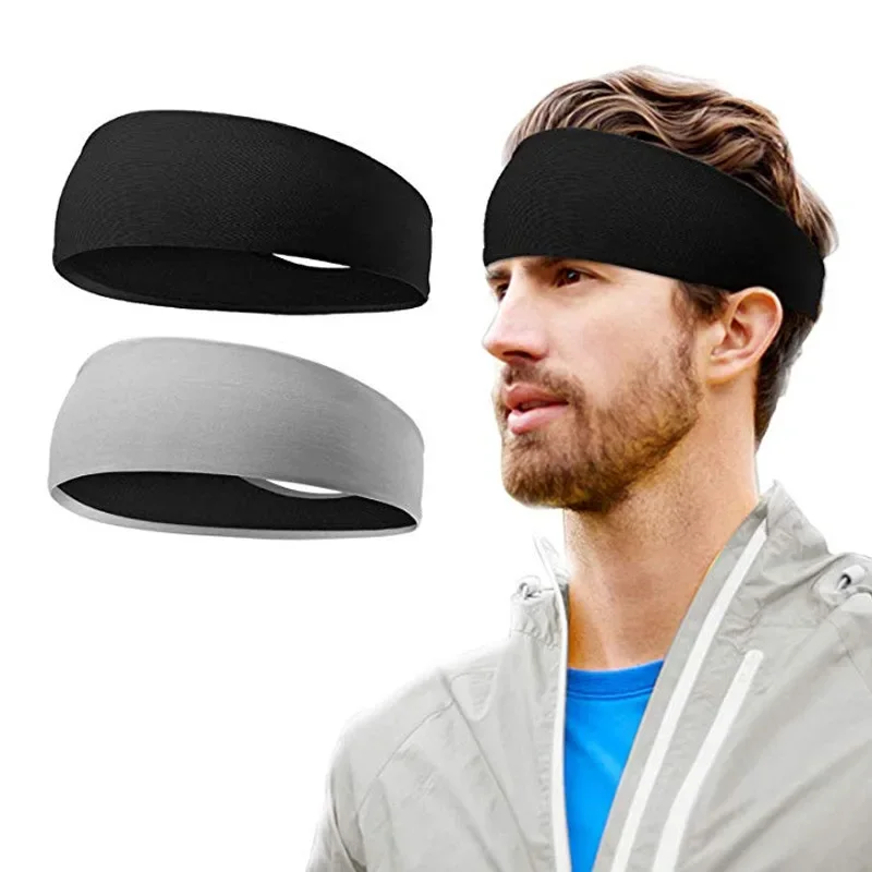 

Sweatband for Men Women Elastic Sport Hairbands Head Band Yoga Headbands Headwear Headwrap Sports Hair Accessories Safety Band