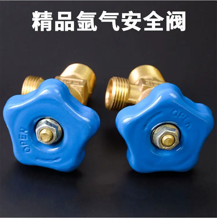 WP-15 Small Argon Cylinder Valve Argon Cylinder Bottle Head Assembly Cylinder All Copper Valve Switch Safety