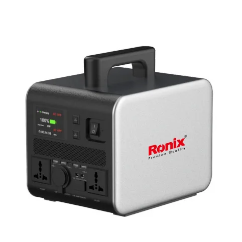 

Ronix Mini rechargeable solar generator backup 500watt LifePo4 power supply camping 220V 230V 50HZ portable power station power