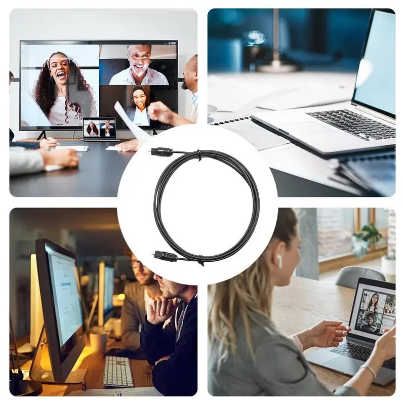 Fiber Optic Audio Cable Fiber Optic Cord Optical Cable 1.5m Digital Optical Audio Cable Optical Fiber Cable Metal Audio Speaker