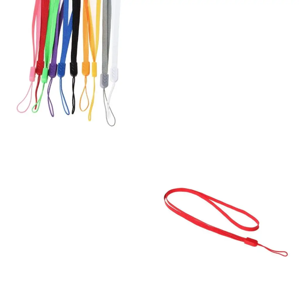 

44cm Long Neck Lanyard Strap Rope For Cell Phone USB Flash Drive for Key