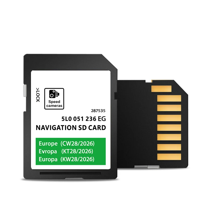 

Map Update Europe for Skoda Octavia Superb Fabia Rapid Yeti Vehicle GPS SD Card Navigation GEN2 Version Software 2026 GPS