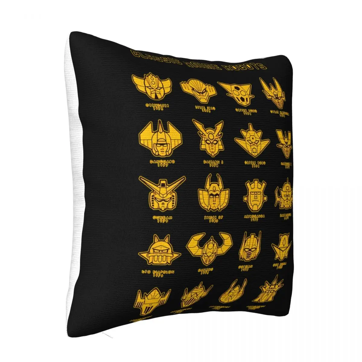 Meme Tributo Robot Anni 80 Goldrake Mazinga Jeeg Grendizer Cotonebandan Pillow Case