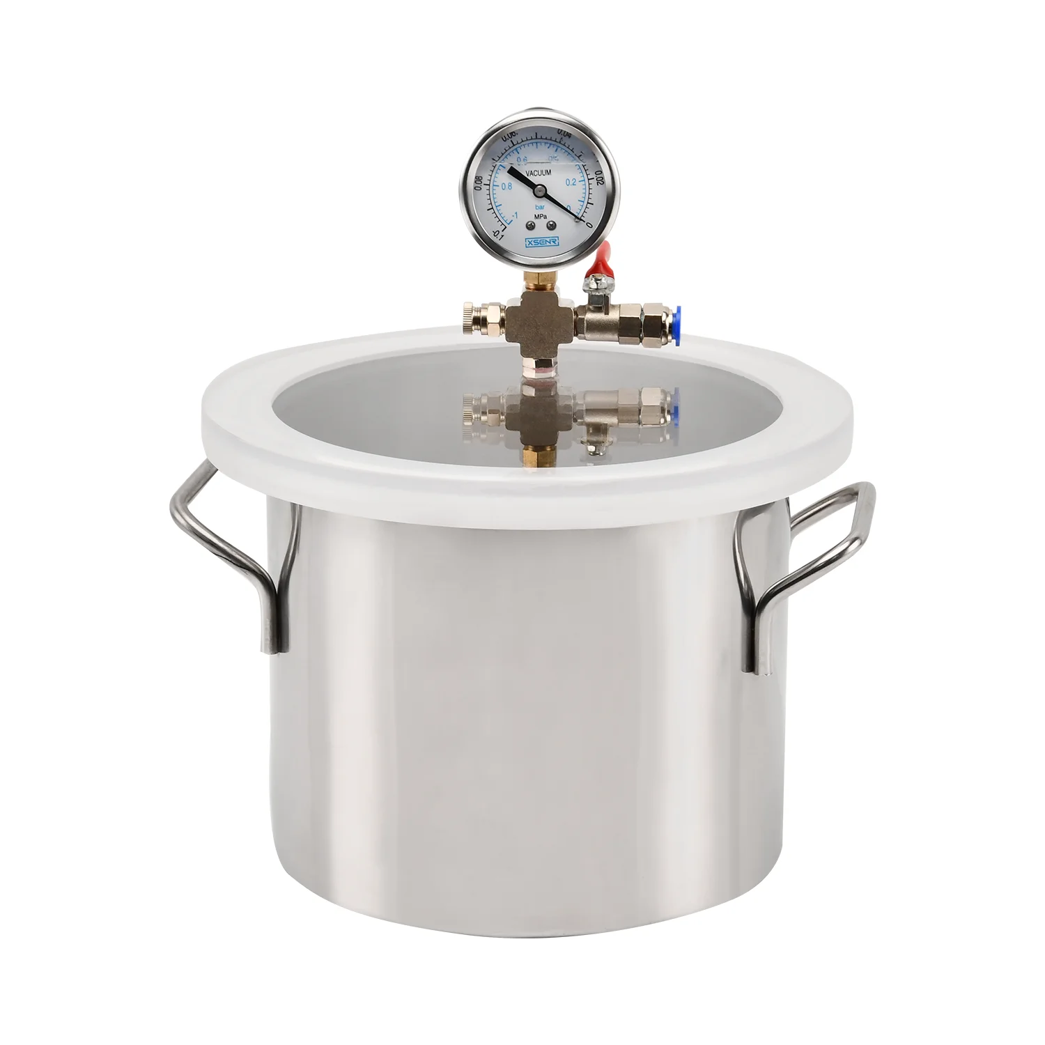 Factory Direct 6L Horizontal Stainless Steel Air Tank Vertical Air Suspension System Accessories for Industrial Compressors