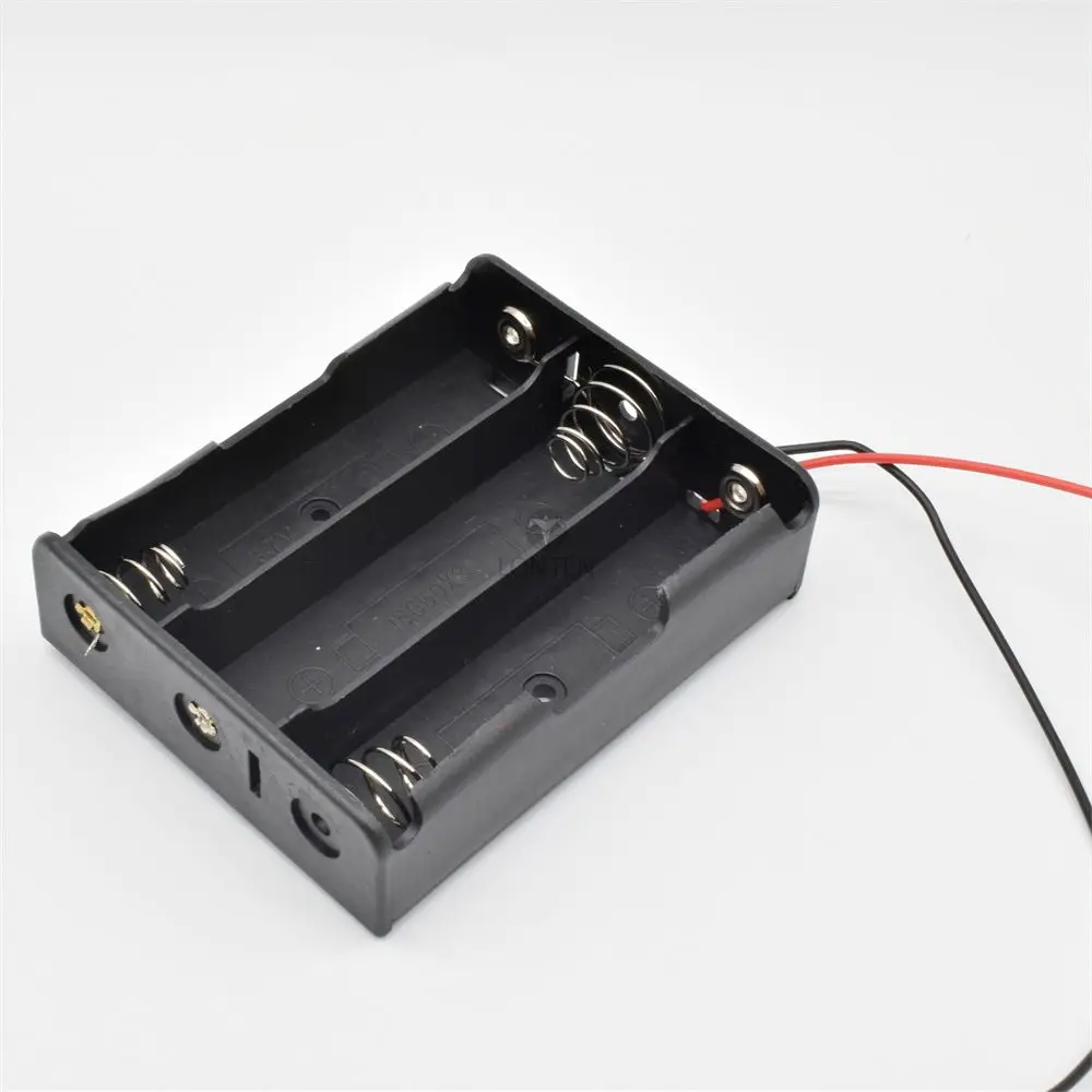 DIY 18650 Battery Box Storage Case 1 2 3 4 Slot Power Bank Cases Battery Holder Container High Quality With Wire Lead LT00144