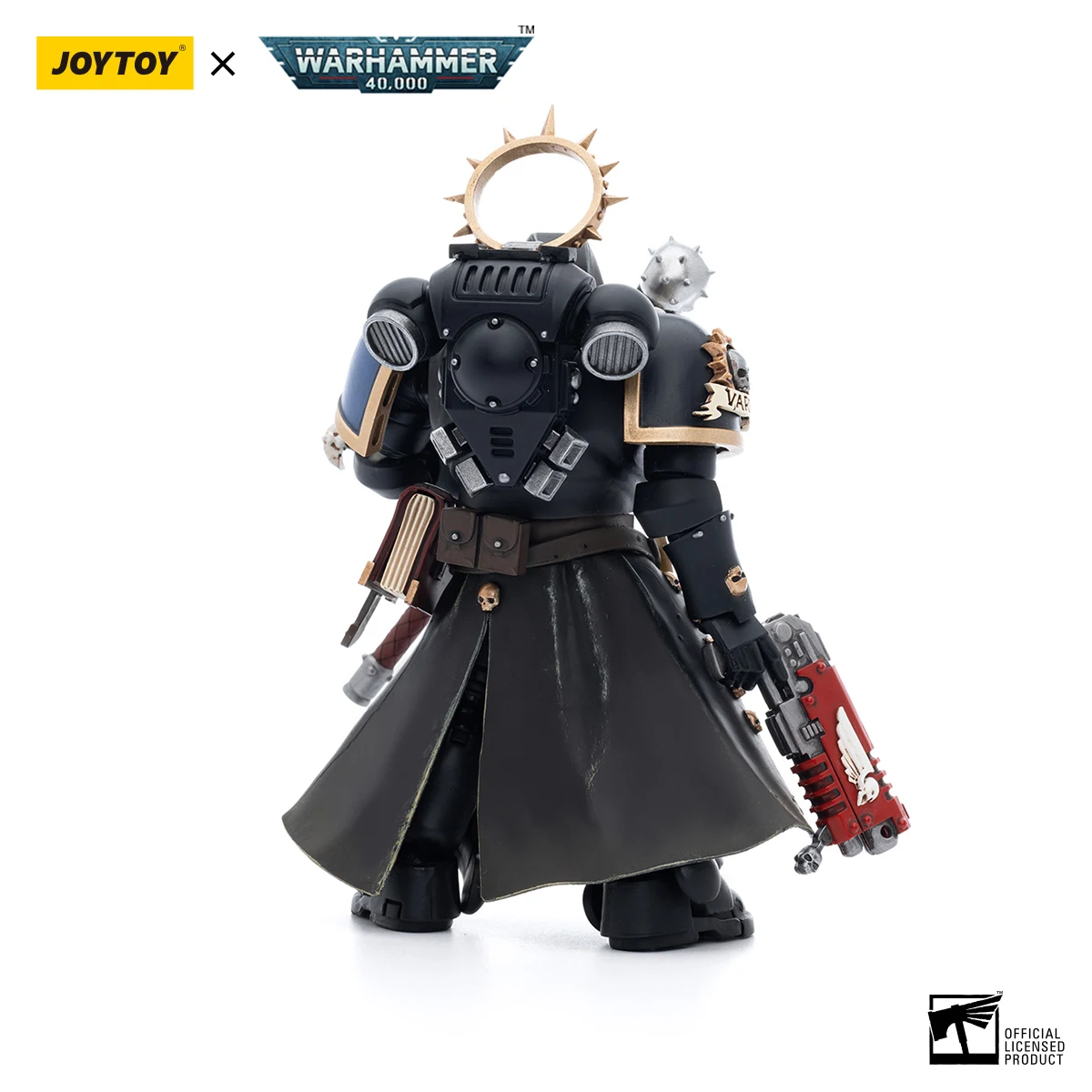 【JOYTOY】Warhammer 40K Ultramarines Primaris Chaplain Brother Varus 1/18 Action Figure Toy Collection view 3