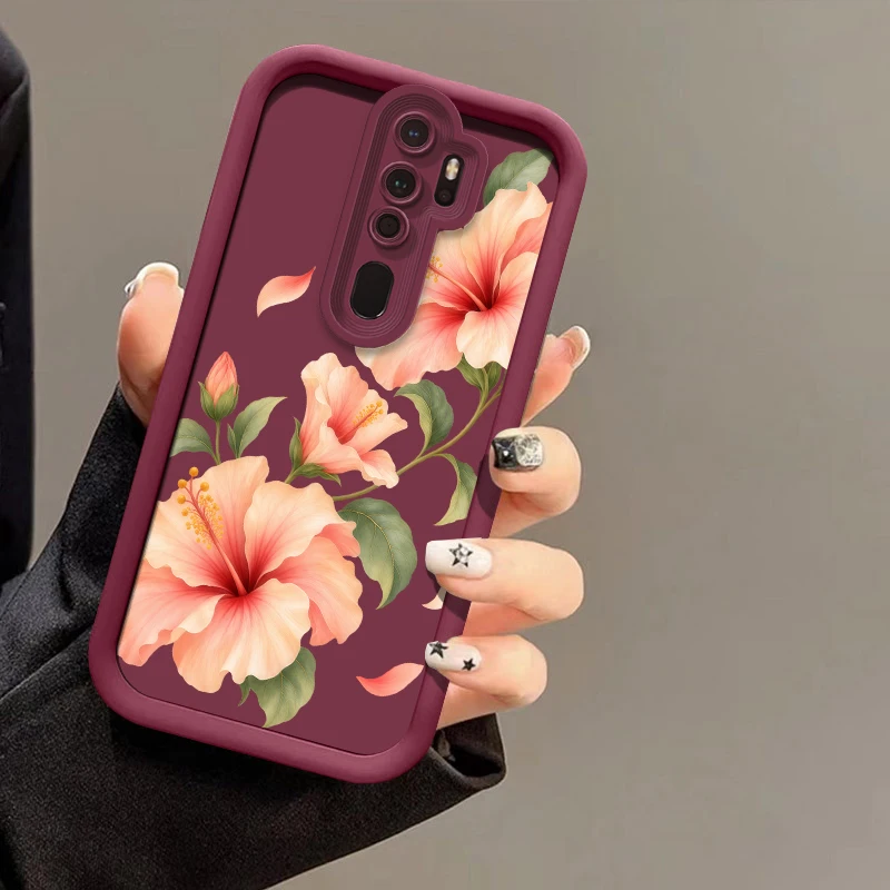 Two Pink Lilies Pattern Case For Moto Edge 60 50 70 Pro Fusion 40 Neo Ultra G Play 2025 2026 2023 Soft Drop Resistant Cover Etui - view 6