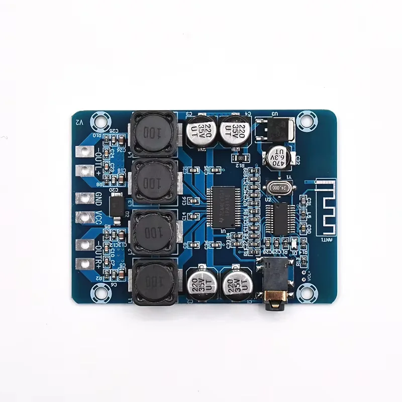

XH M314 Bluetooth 5.0 Digital Amplifier Board TPA3118 Dual 45W Stereo Audio AUX Decoder Module for DIY Speaker